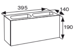 Wymiary pustak betonowy konstrukcyjny CJ BLOK PBK-14