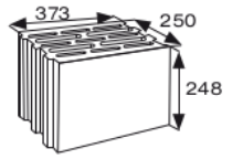 Wymiary pustak keramzytowy CJ BLOK PK-25 ENERGO