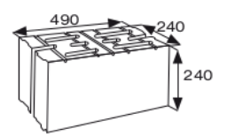 Wymiary pustak keramzytowy CJ BLOK PSK-24